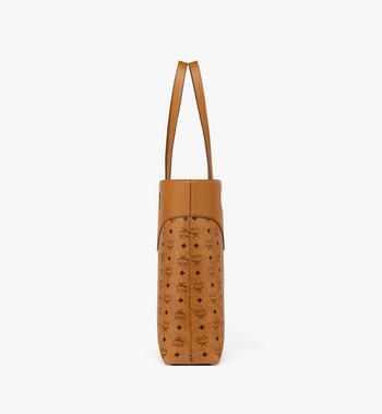 MCM Diamond Tote In Visetos Leather Mix