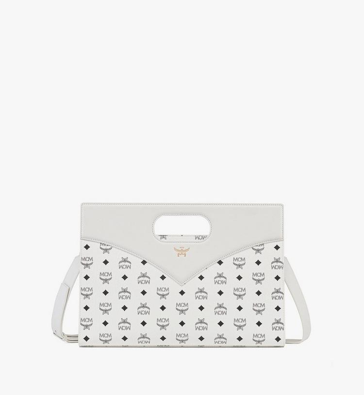 MCM Diamond Tote in Visetos Leather Mix