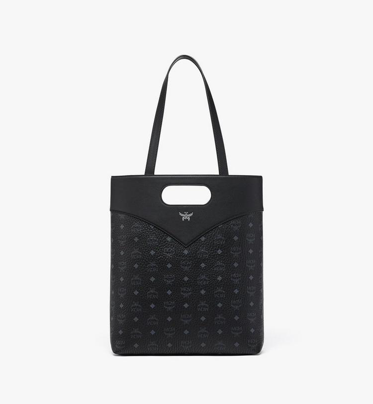 MCM Diamond Tote in Visetos Leather Mix