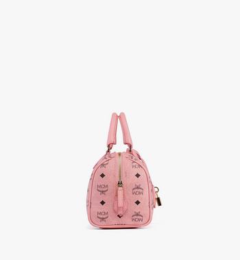 MCM Ella Boston Bag In Visetos
