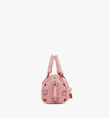 MCM Ella Boston Bag In Visetos