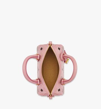 MCM Ella Boston Bag In Visetos