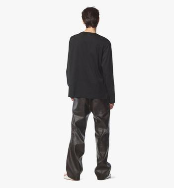 MCM Essential Laurel Logo Shirt In Organic Cotton