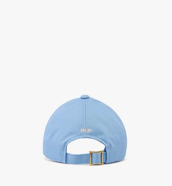 MCM Essential Logo Cap In Cotton Twill