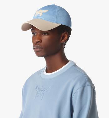 MCM Essential Logo Cap In Cotton Twill