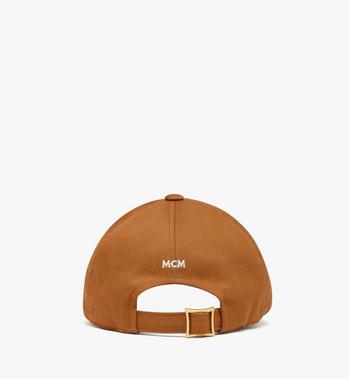 MCM Essential Logo Cap In Cotton Twill