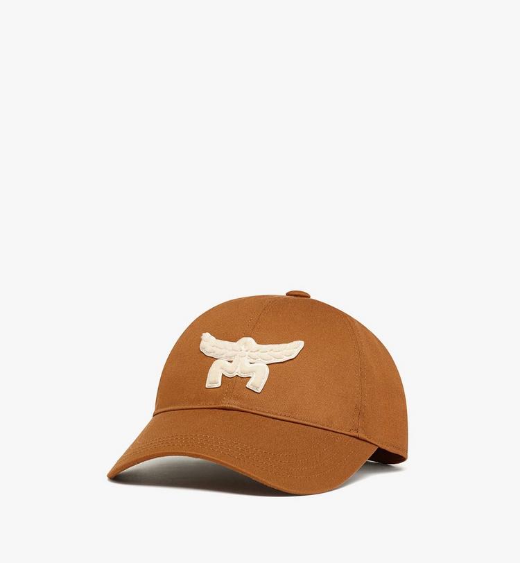 MCM Essential Logo Cap in Cotton Twill
