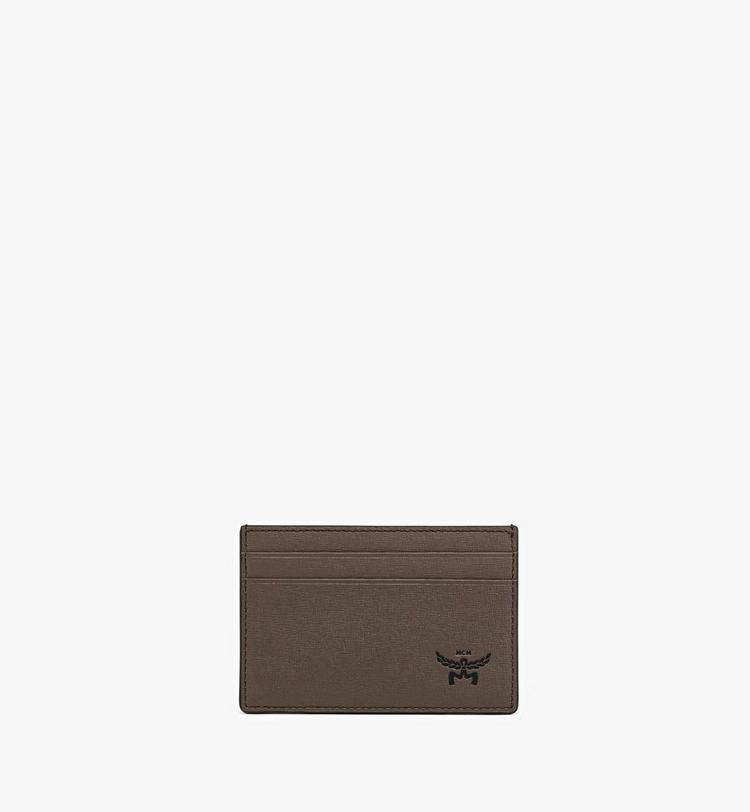 MCM Himmel Card Case in Embossed Leather