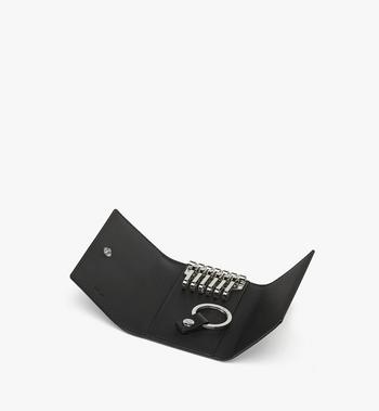 MCM Himmel Key Wallet In Embossed Leather