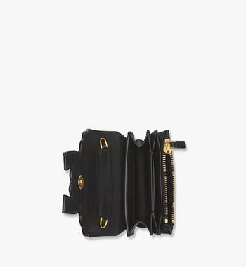 MCM Himmel Laurel Chain Wallet In Patent Leather