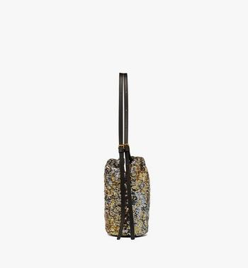 MCM Himmel Sequin Drawstring Bag