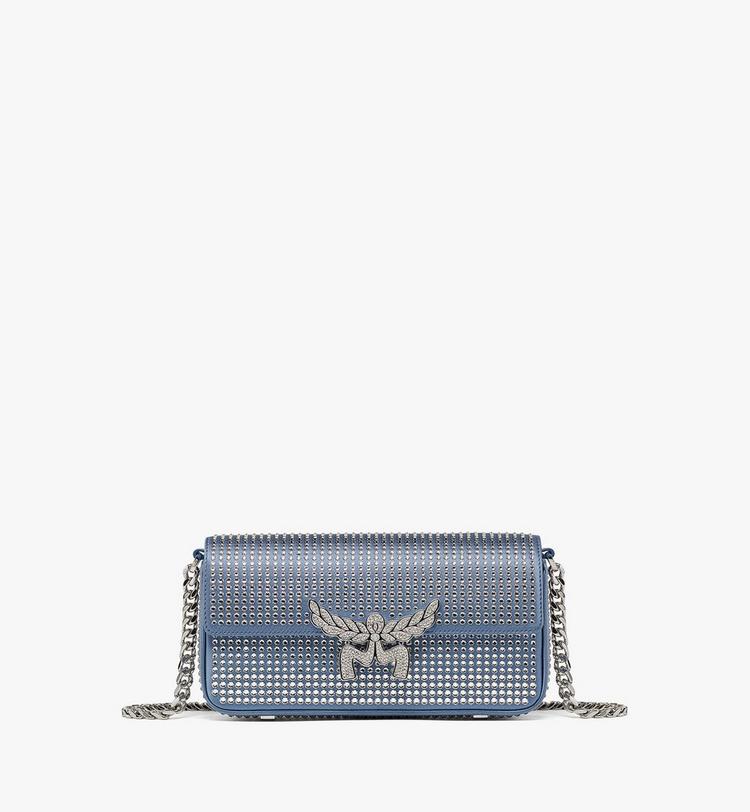 MCM Himmel Shoulder Bag in Crystal Satin