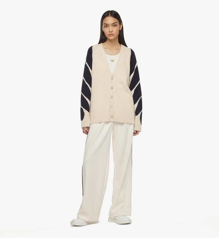 MCM Intarsia Laurel Cardigan