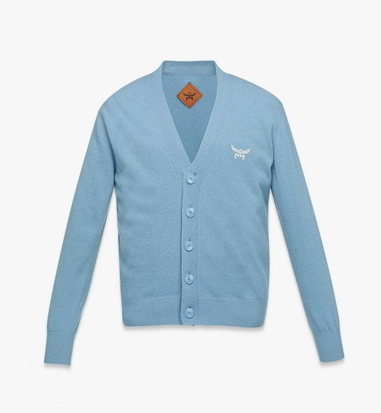 MCM Laurel Cardigan in Wool and Recycled Cashmere