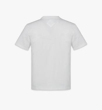 MCM Laurel Logo Print T-Shirt In Organic Cotton