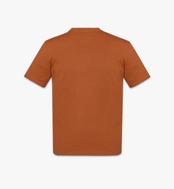 MCM Laurel Logo Print T-Shirt In Organic Cotton