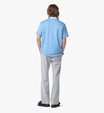 MCM Laurel Logo Print T-Shirt In Organic Cotton