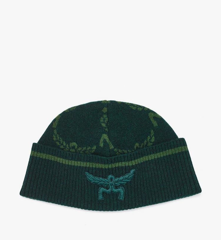 MCM Lauretos Beanie in Wool and Recycled Cashmere