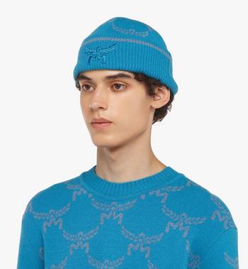 MCM Lauretos Beanie In Wool And Recycled Cashmere