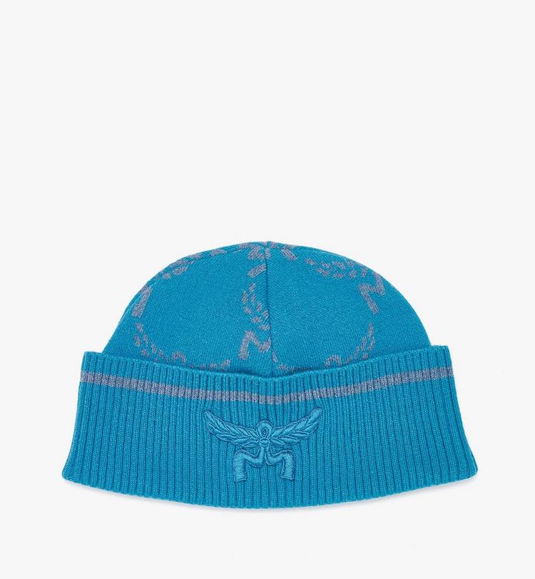 MCM Lauretos Beanie in Wool and Recycled Cashmere