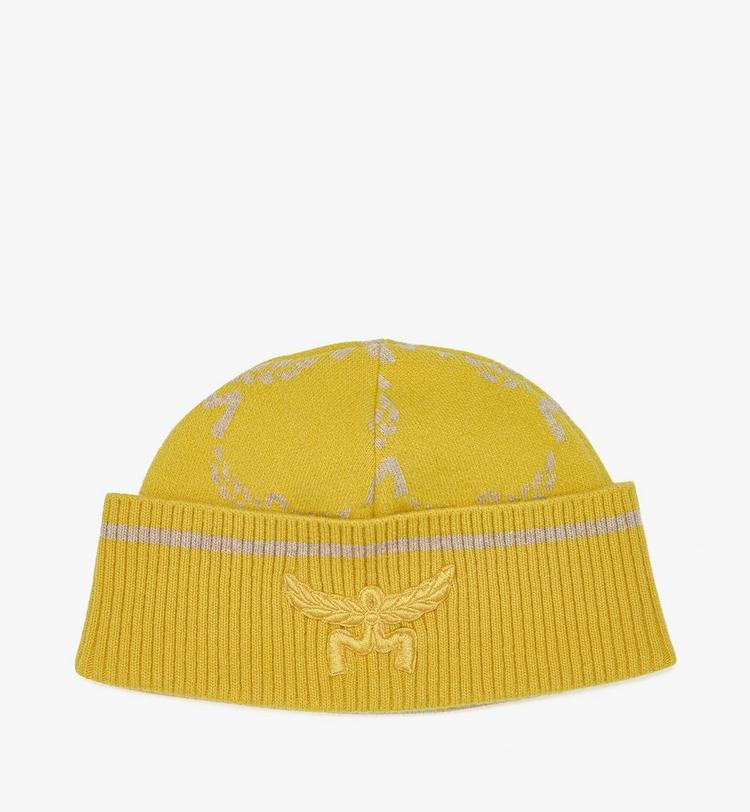 MCM Lauretos Beanie in Wool and Recycled Cashmere