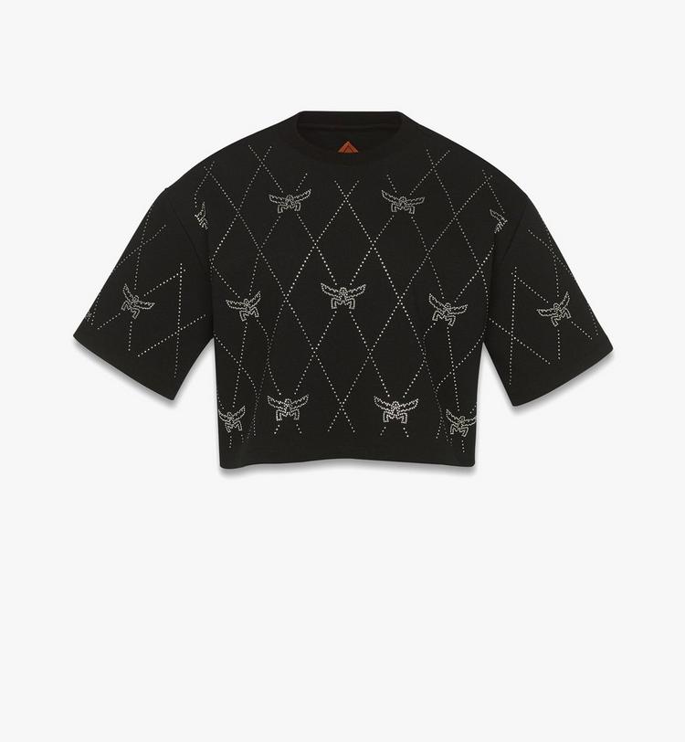 MCM Lauretos Crystal Ponte T-Shirt