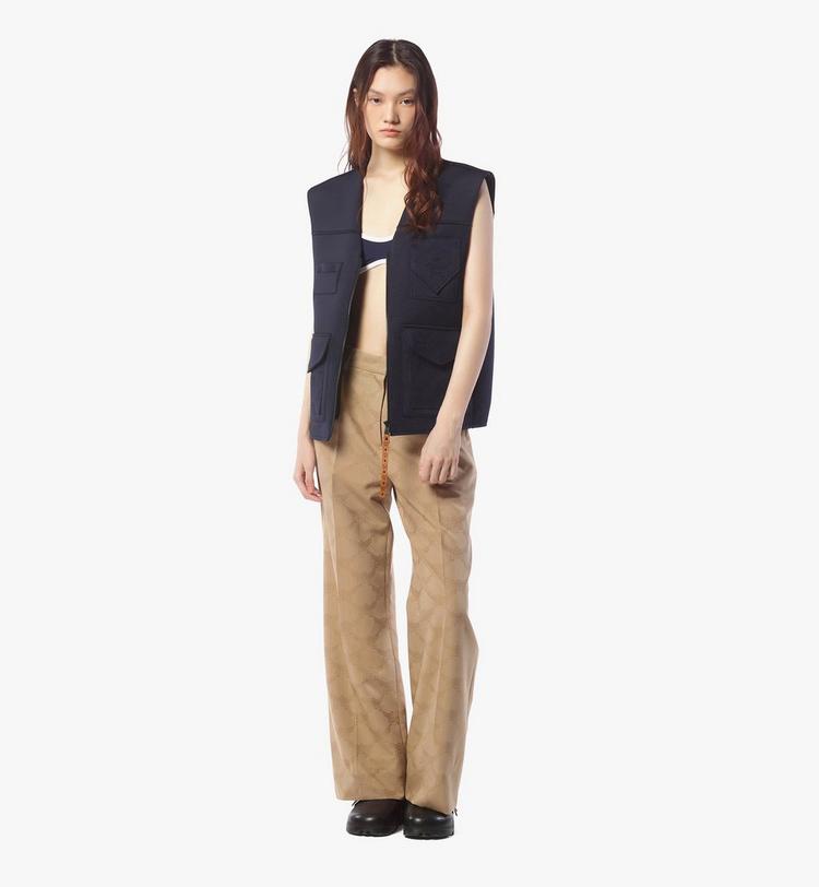 MCM Lauretos Wool Jacquard Pants