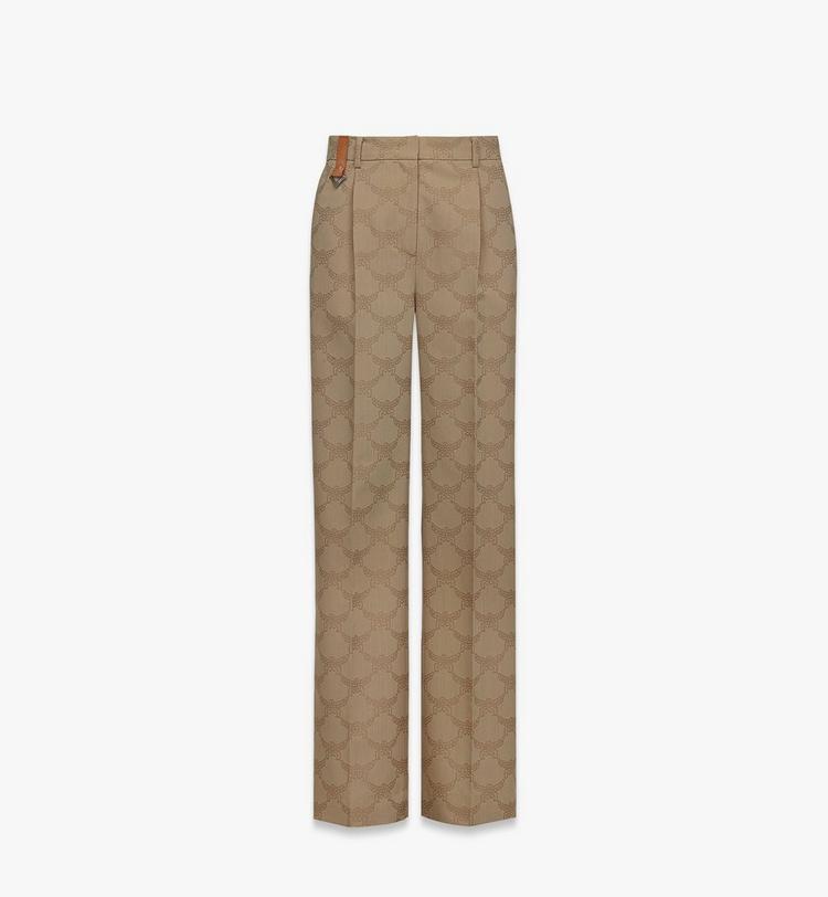 MCM Lauretos Wool Jacquard Pants