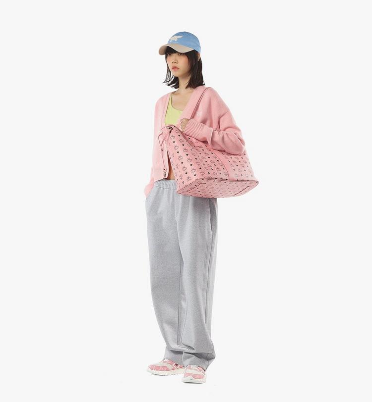 MCM Liz Shopper In Visetos