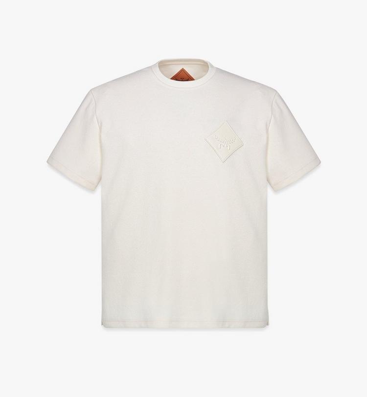 MCM Logo Patch Bouclé T-Shirt