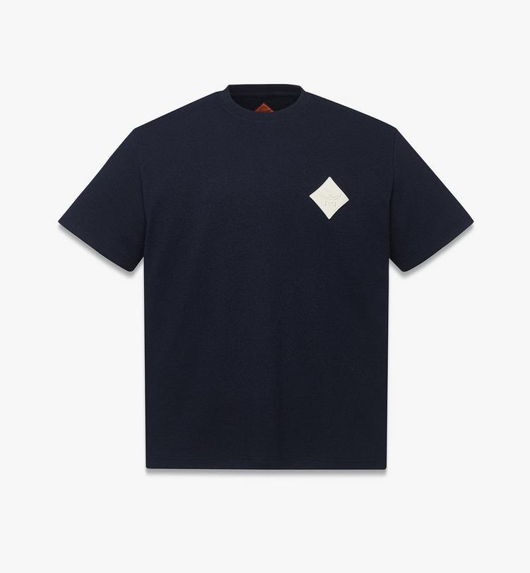 MCM Logo Patch Bouclé T-Shirt