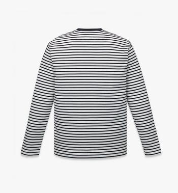 MCM Logo Stripe Long Sleeve T-Shirt