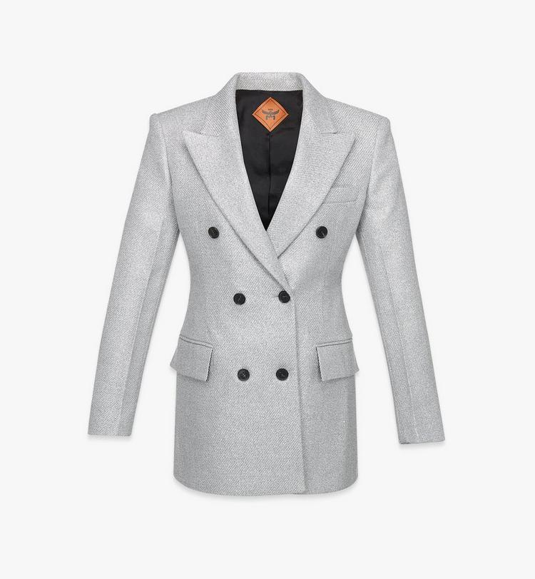 MCM Metallic Lurex Tweed Jacket