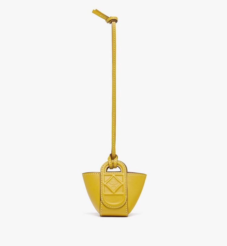 MCM Mode Travia Tote Charm In Nappa Leather