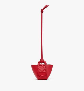 MCM Mode Travia Tote Charm In Nappa Leather