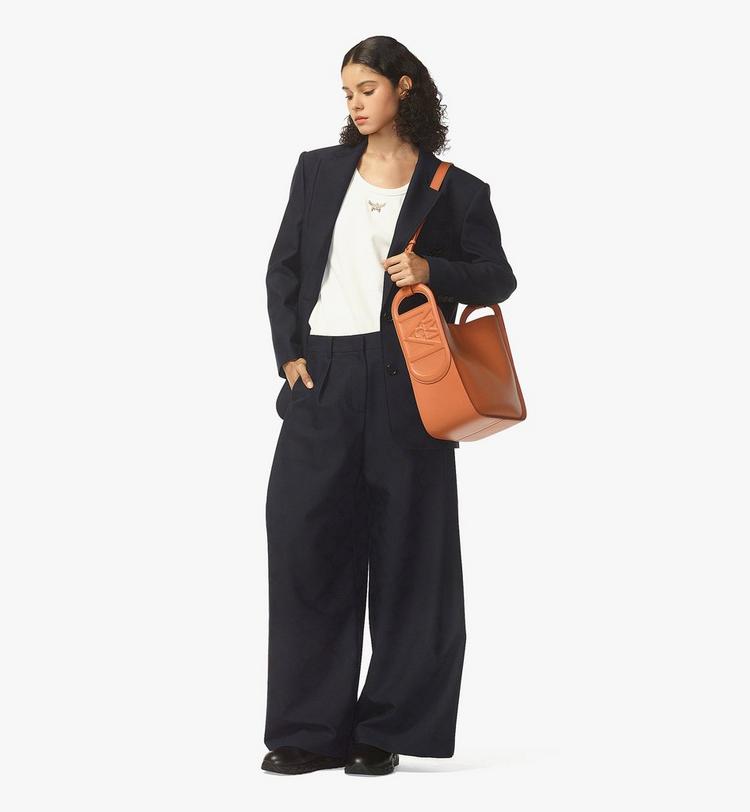 MCM Mode Travia Tote In Spanish Nappa Leather