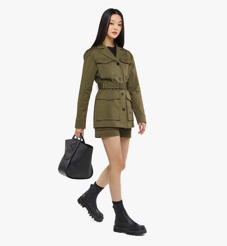 MCM Mode Travia Tote In Spanish Nappa Leather