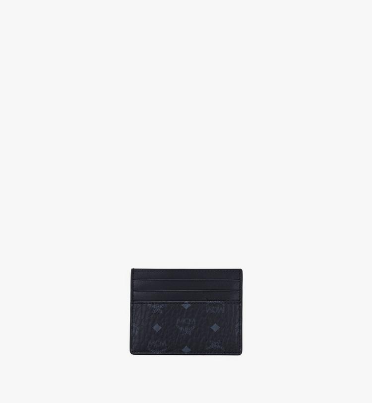MCM Money Clip Card Case In Visetos