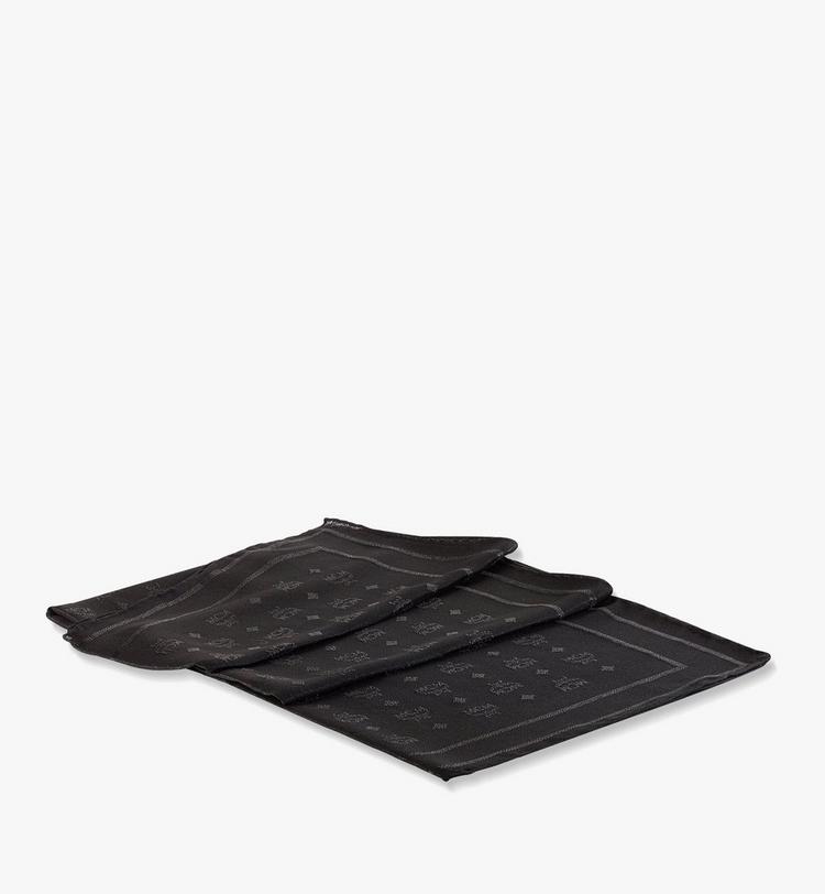 MCM Monogram Jacquard Lurex Silk Shawl