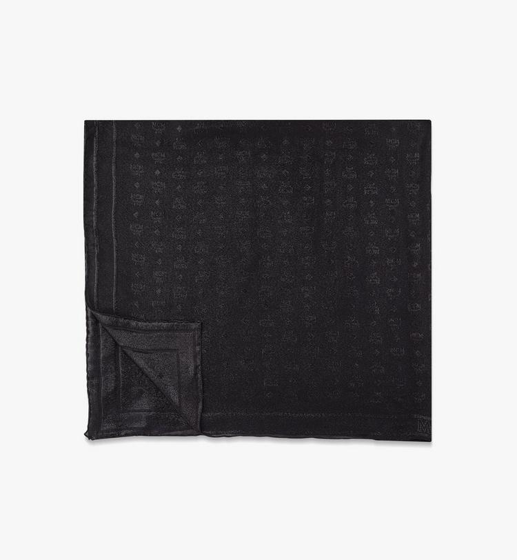 MCM Monogram Jacquard Lurex Silk Shawl