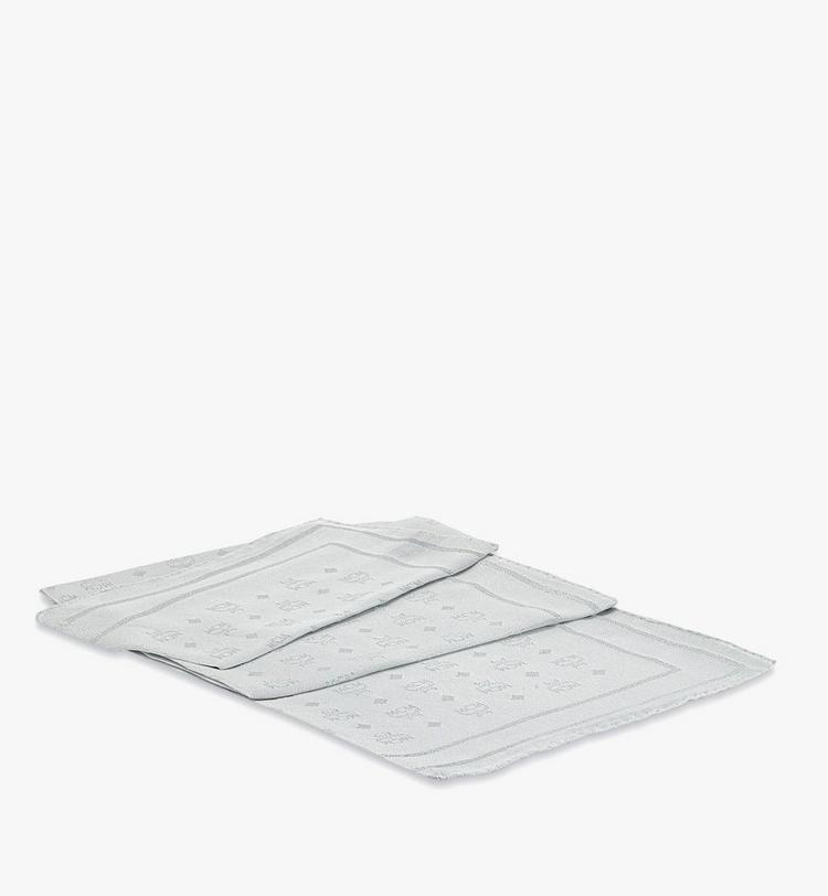 MCM Monogram Jacquard Lurex Silk Shawl