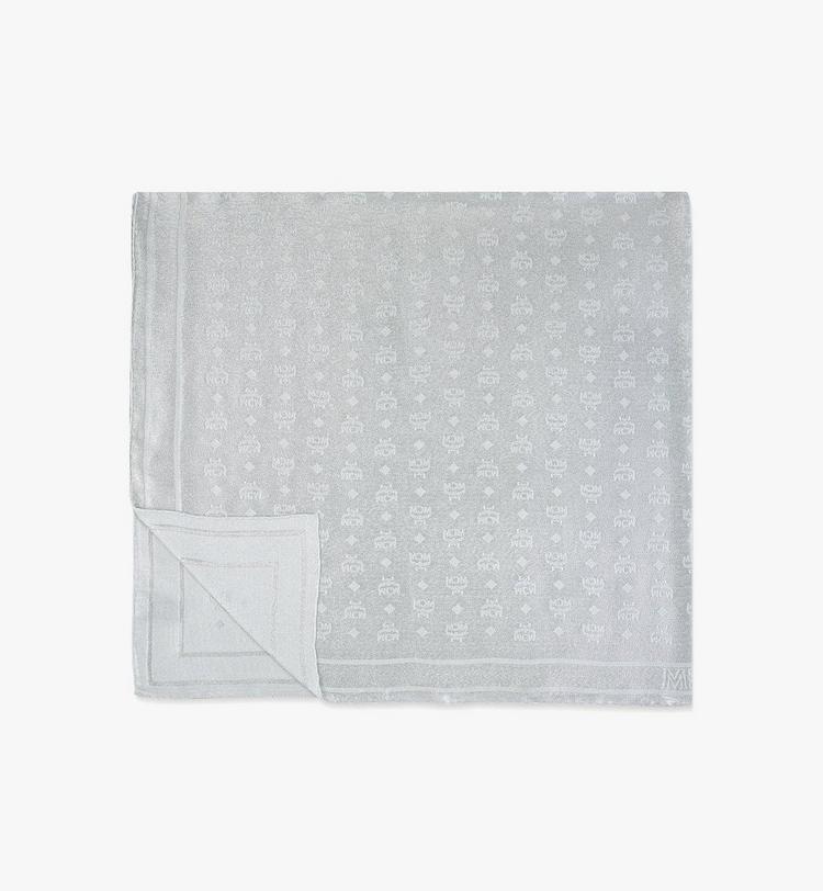 MCM Monogram Jacquard Lurex Silk Shawl