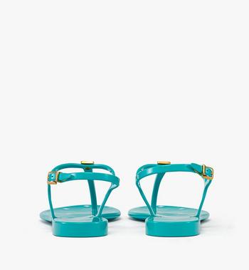 MCM Monogram Jelly Sandals