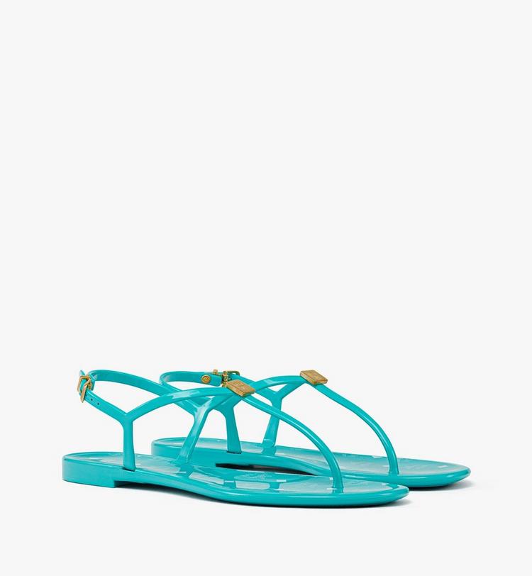 MCM Monogram Jelly Sandals