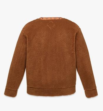 MCM Monogram Pocket Fleece Cardigan