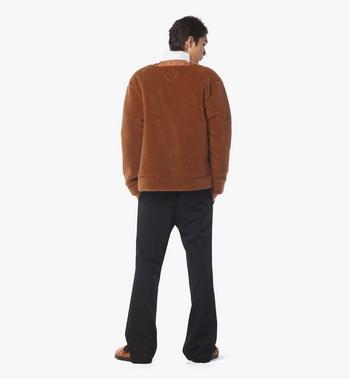 MCM Monogram Pocket Fleece Cardigan