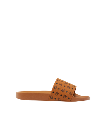 MCM Monogram Print Rubber Slides