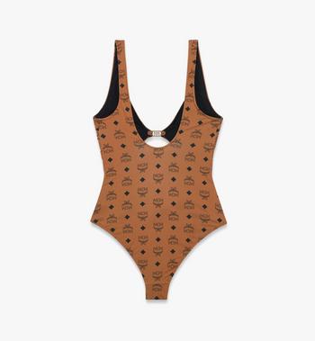 MCM Monogram Print Swimsuit