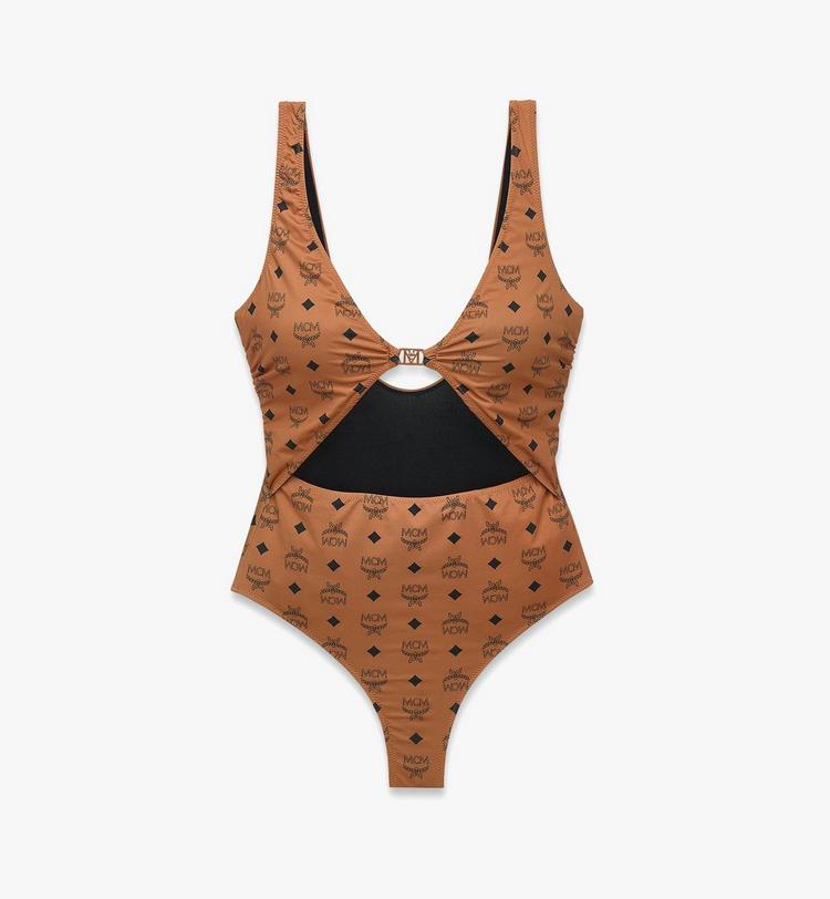 MCM Monogram Print Swimsuit