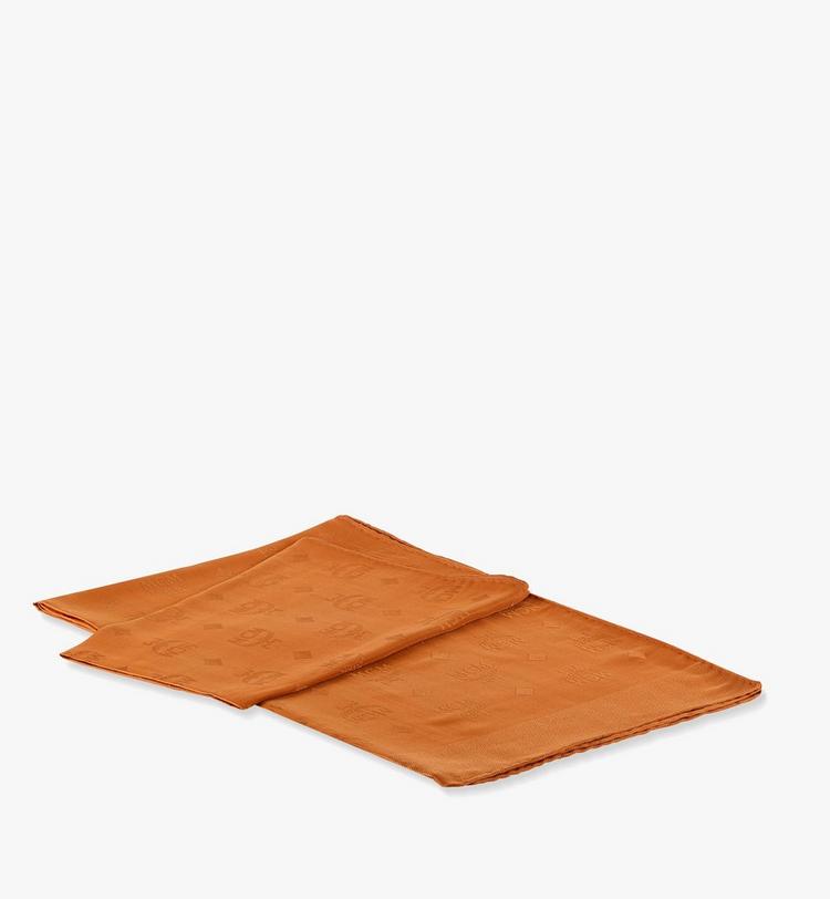 MCM Monogram Rectangular Silk Shawl